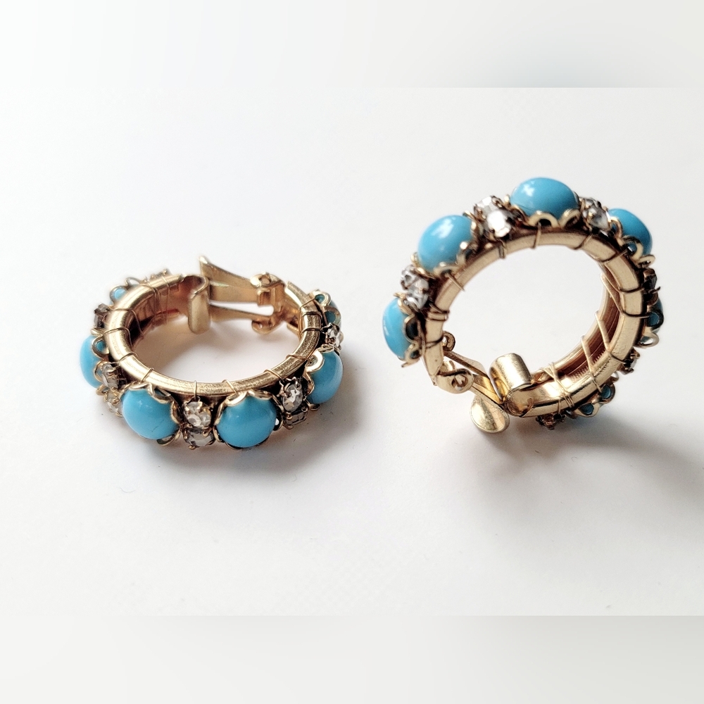 1940's Hoop Earrings